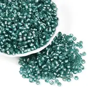 Silver Lined Glass Seed Beads