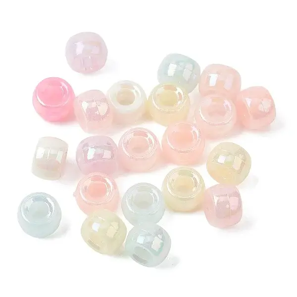 UV Plating Opaque Acrylic Beads