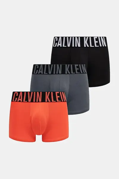 Boxerky Calvin Klein Underwear 3-pack pánské, více barev, 000NB3775A