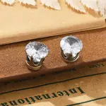 Cubic Zirconia Clip-on Earrings