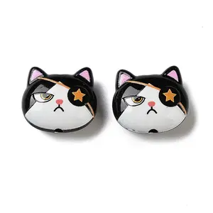 Baking Paint Alloy Beads