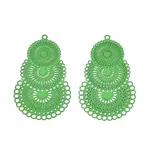 Spray Painted 430 Stainless Steel Pendants