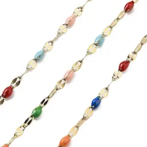 Ion Plating(IP) 304 Stainless Steel Dapped Chains