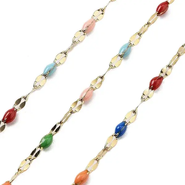 Ion Plating(IP) 304 Stainless Steel Dapped Chains