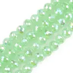 Electroplate Glass Beads Strands