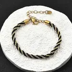 304 Stainless Steel Nylon Cord String Bracelets