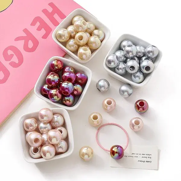 Opaque Acrylic Beads