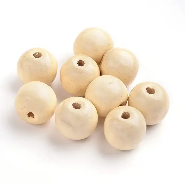 Natural Wood Beads