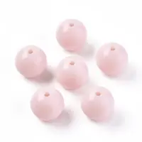 Solid Chunky Bubblegum Acrylic Beads