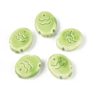 Handmade Porcelain Ceramic Beads