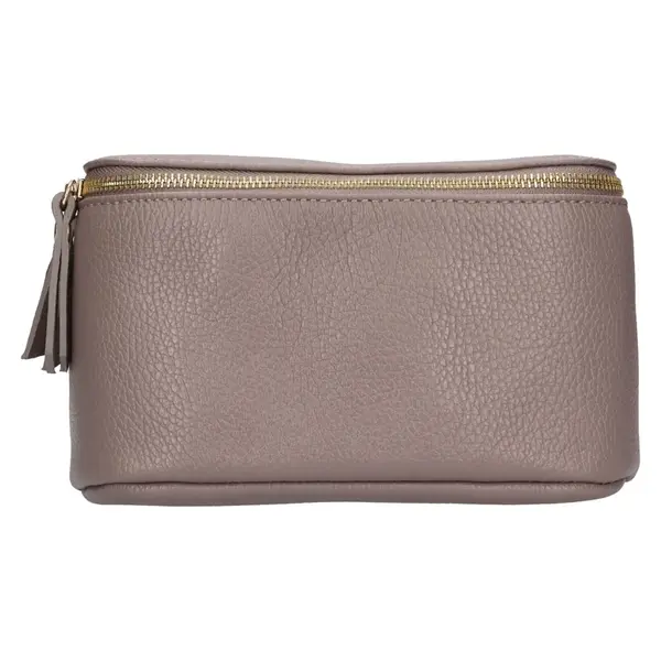 Dámska kožená ľadvinka Italia Milagros - šedá