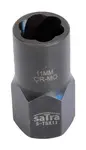 Hlavice nástrčné na poškozené šrouby 3/8" a 1/2", různé rozměry - SATRA Velikost: 11 mm