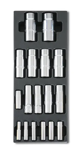 Beta tools SADA NÁŘADÍ 17KS V PLASTOVÉ PODESTĚ, 2424/T103