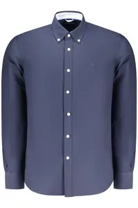 Pánská jednobarevná slim fit košile