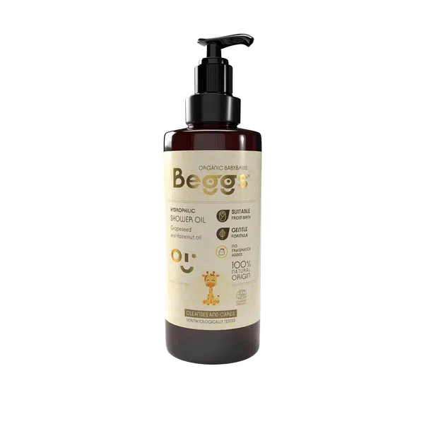 BEGGS Dětský mycí olej 200 ml