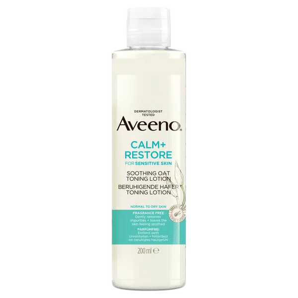 AVEENO Calm+Restore Zklidňující toner s ovsem 200 ml