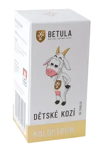 BETULA Kozí kolostrum dětské 120 tobolek