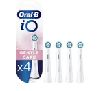 ORAL-B iO Series Gentle Care, kartáčkové hlavy pro citlivé dásně, bílé 4 ks