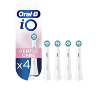 ORAL-B iO Series Gentle Care, kartáčkové hlavy pro citlivé dásně, bílé 4 ks