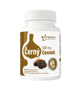 NUTRICIUS Černý česnek 500mg 60 kapslí