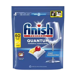 FINISH Quantum All-in-1 Lemon tablety do myčky nádobí 60 ks