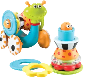 YOOKIDOO Jezdící šnek