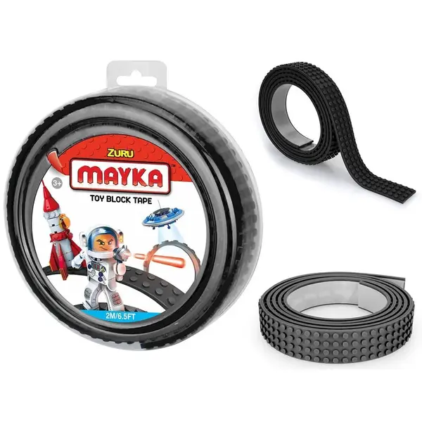 Mayka stavebnicová páska veľká 2 m čierna