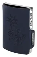 Kožená mini peněženka Mondraghi Silhouette Edelweiss Blue