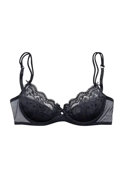 s.Oliver Podprsenka  čierna melírovaná