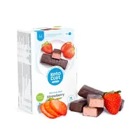 KetoDiet Proteinové tyčinky - příchuť jahoda (14 ks - 7 porcí)