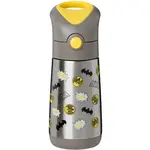 B.BOX BATMAN 350 ML Dětská termoska s brčkem, šedá, velikost 350 ML