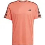 adidas TRAINING - ESSENTIALS BASE 3 STRIPES TEE Pánske športové tričko, lososová, veľkosť