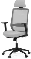 AUTRONIC Kancelářská židle KA-V3329 GREY, šedá síťovina
