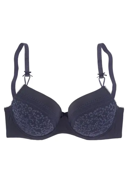 LASCANA Podprsenka  námornícka modrá