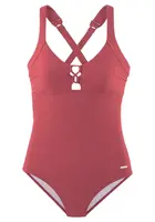 SUNSEEKER Jednodielne plavky  červená