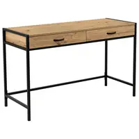 Carryhome PSACÍ STŮL, černá, dub artisan, 120/48/76 cm