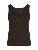 Karl Lagerfeld Top  tmavohnedá