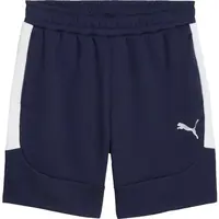 Puma TEAMEVOSTRIPE SHORTS Pánske šortky, tmavo modrá, veľkosť