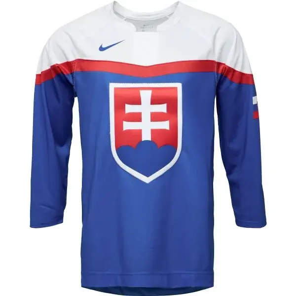 Nike MEN'S IIHF REPLICA SLOVAKIA Pánsky hokejový dres, modrá, veľkosť