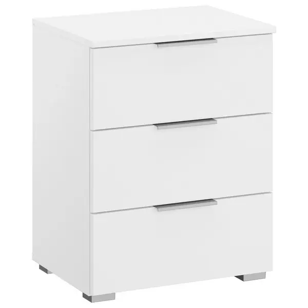 Rauch Möbel NOČNÍ STOLEK, bílá, 40/61/42 cm