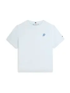 TOMMY HILFIGER Tričko  svetlomodrá