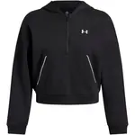 Under Armour RIVAL FLEECE PIPED Dámska mikina, čierna, veľkosť L