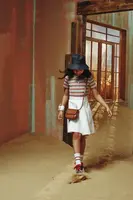 Dětský džínový klobouk Marni MF49U HAT