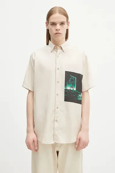Košile Aries Motel Graphic Work Shirt
