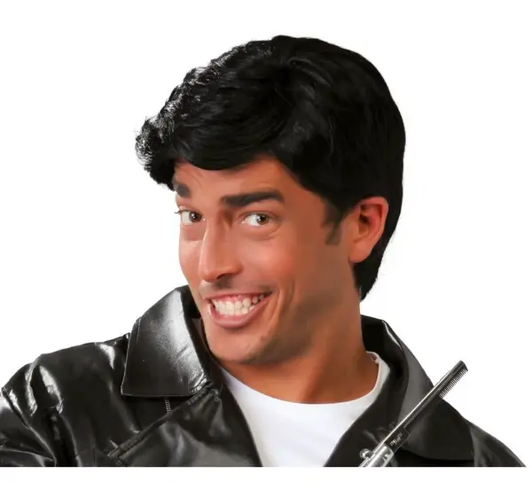 Pánska parochňa čierna krátka 50´s