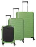 Sada cestovních kufrů Travelite Mooby S,M,L Front pocket Green