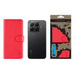 Flipové pouzdro Tactical Field Notes pro Xiaomi 15T Pro, červená