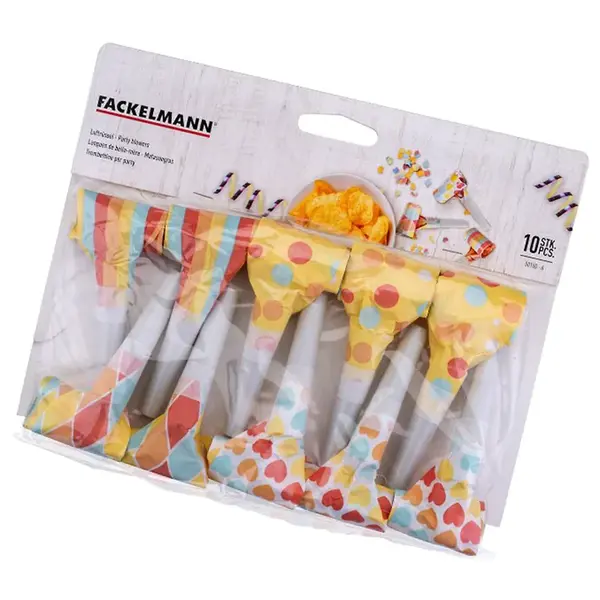 Papírová trumpetka 10ks 36cm 50150