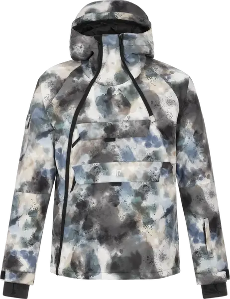 Pánská lyžařská bunda 2117 nelkerim černá/bílá xl