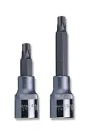 Zástrčné hlavice Torx, 1/2", velikosti T20-T70, délka 58 mm - JONNESWAY Velikost: T50